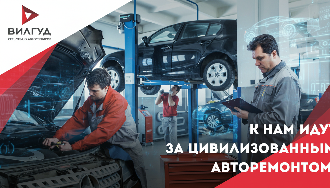 Франшиза сети умных автосервисов Вилгуд