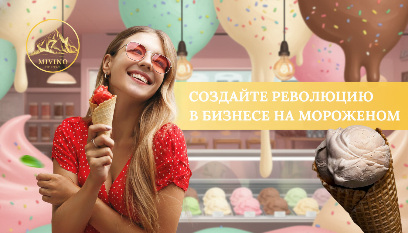 Франшиза винного мороженого MIVINO