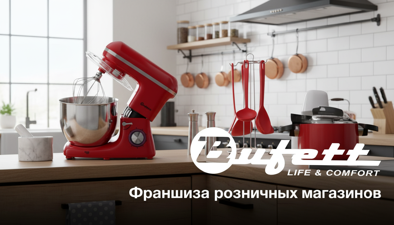 Франшиза розничных магазинов бытовой техники Bufett