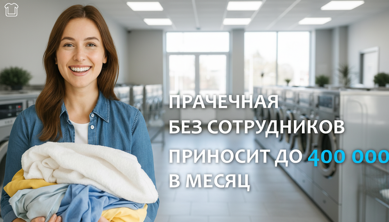 Франшиза прачечной самообслуживания «ВПРАЧКЕ»