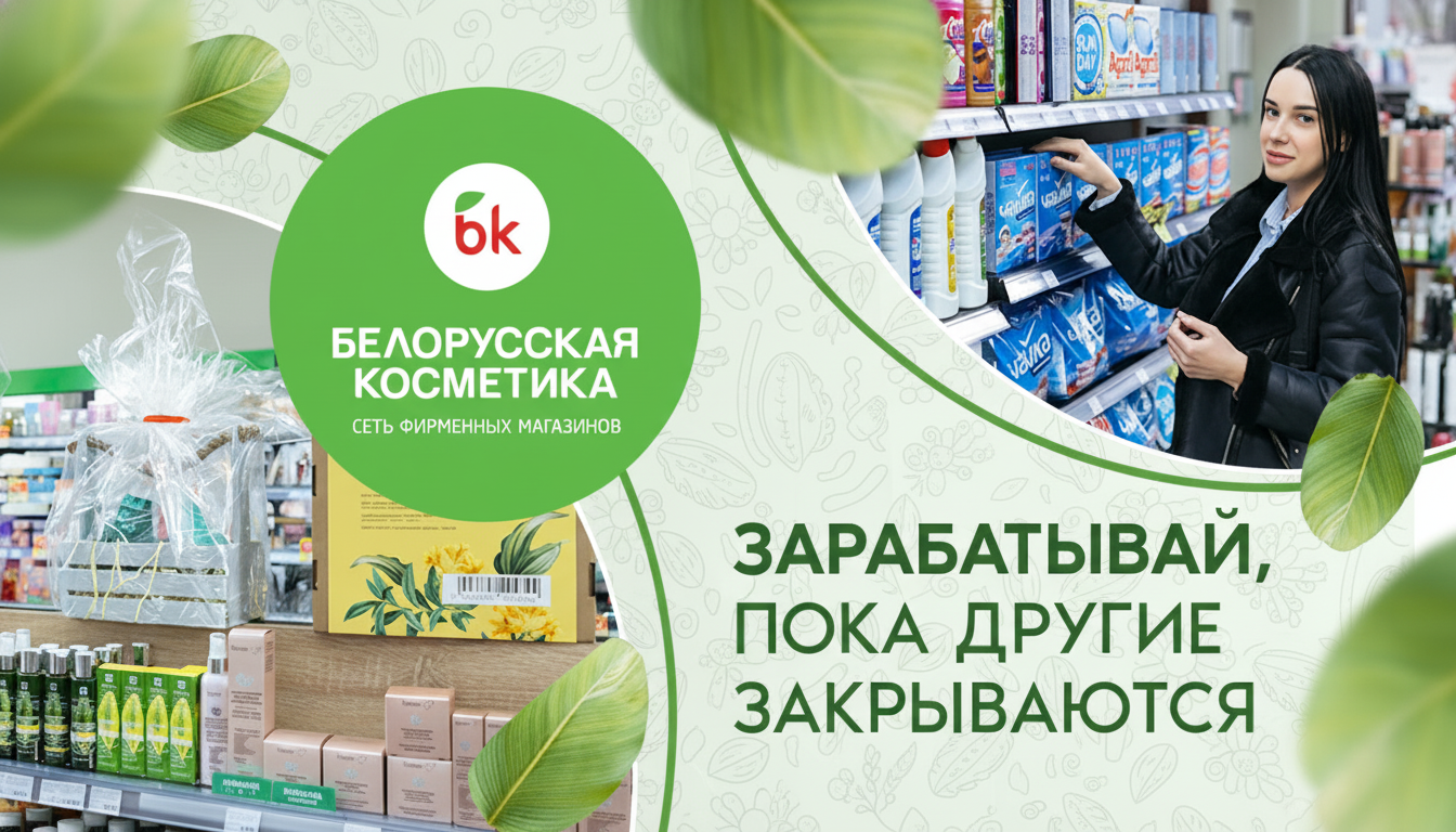 Франшиза магазина «Белорусская Косметика»