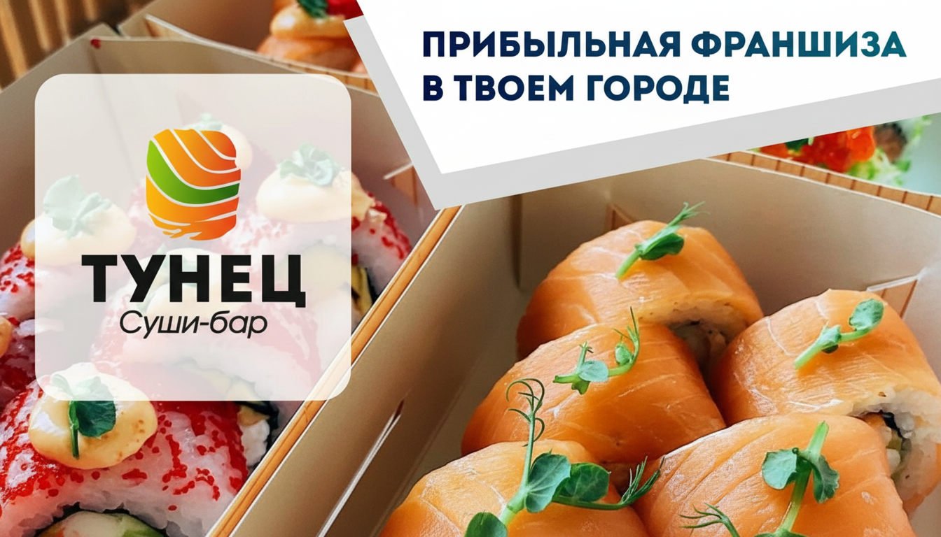 Франшиза сети «Суши-бар ТУНЕЦ»