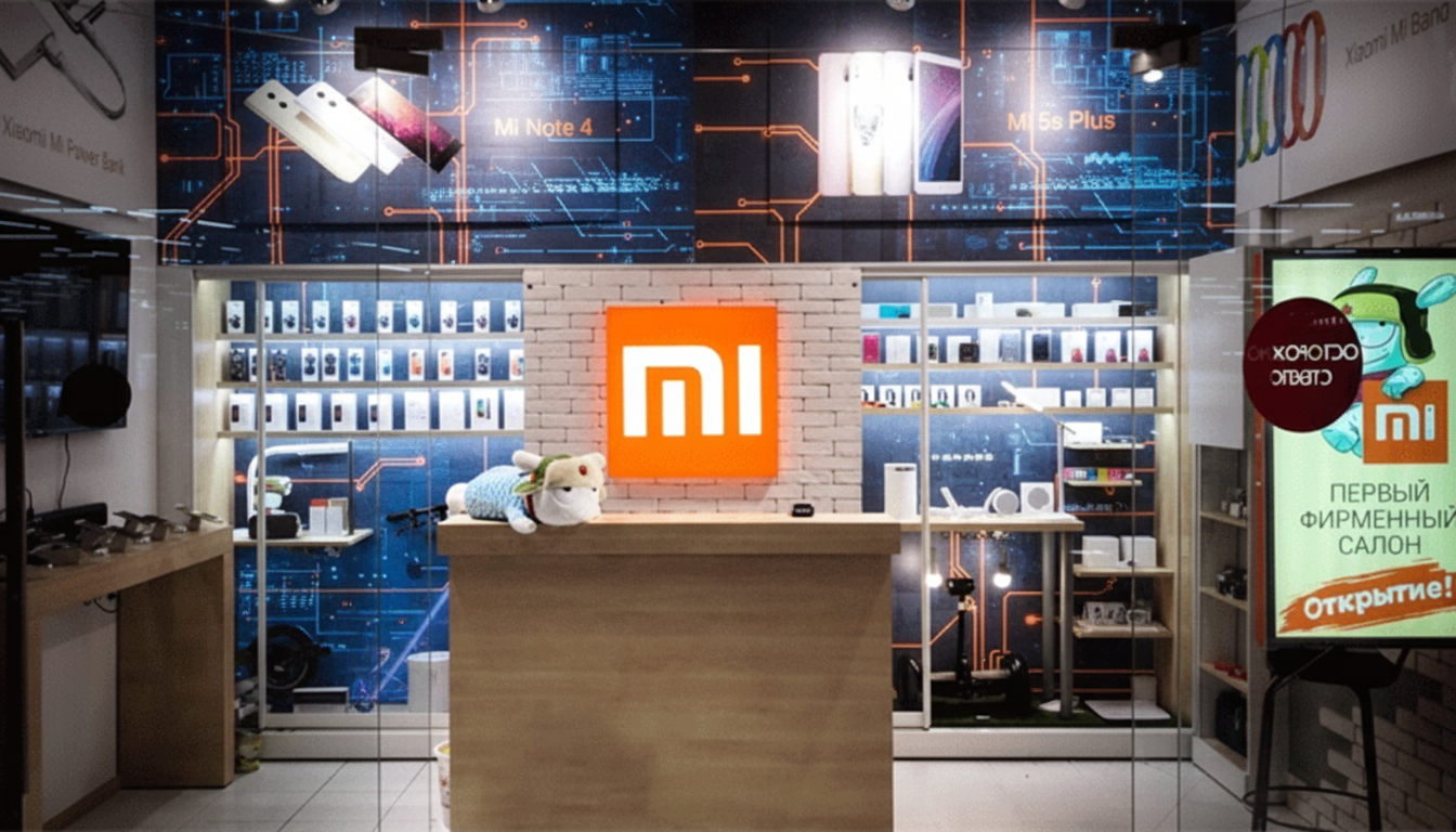 Франшиза фирменного салона-магазина Xiaomi