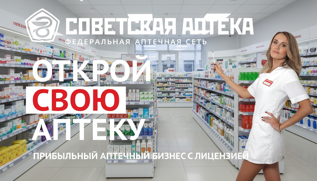 Франшиза аптечной сети «Советская аптека»