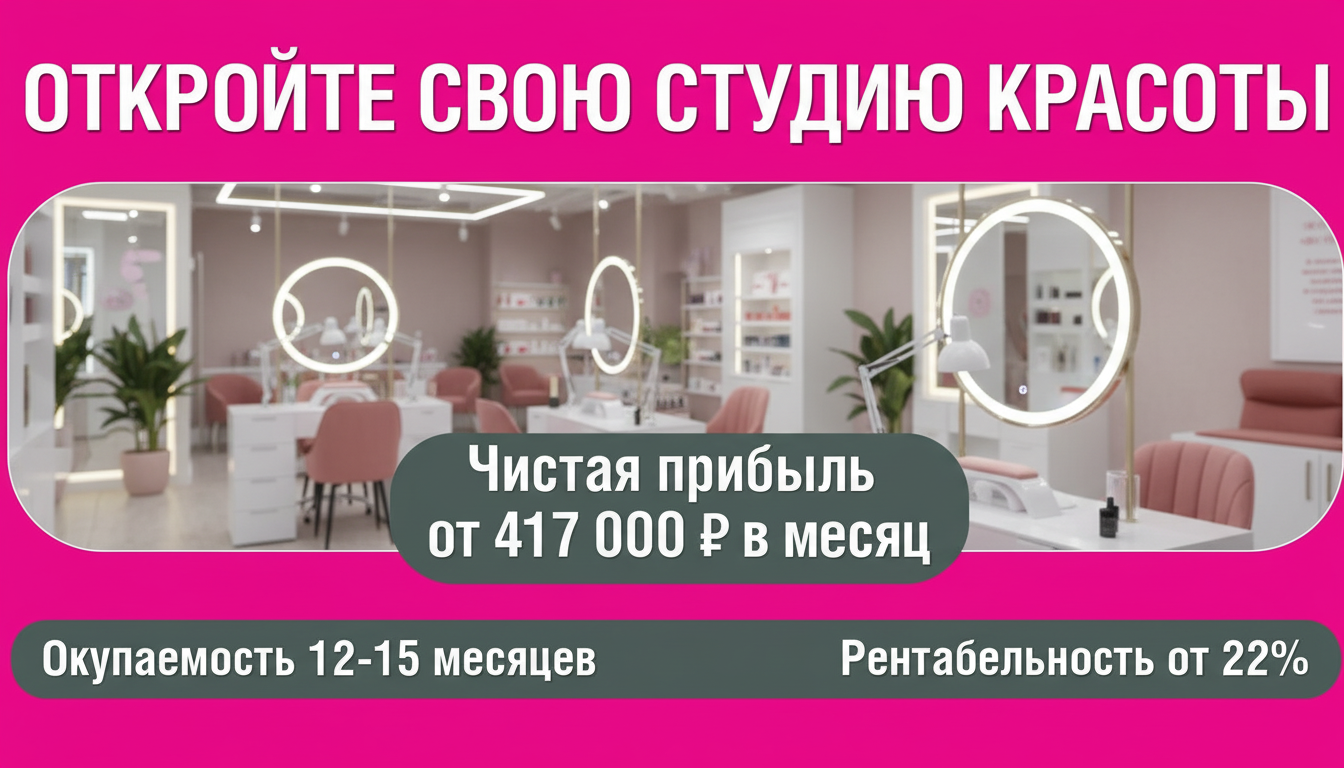 Франшиза студий красоты Pink Lemon