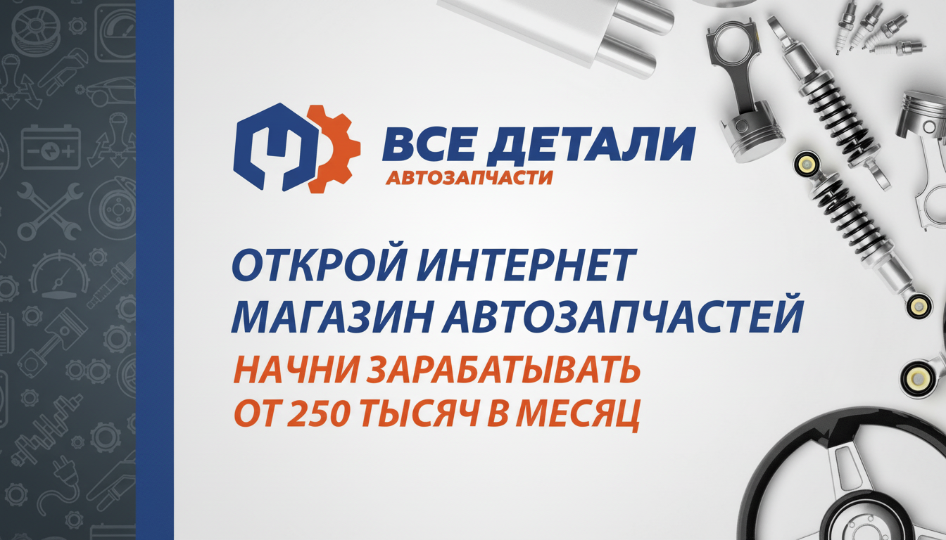 Франшиза пункта выдачи автозапчастей «Все Детали»
