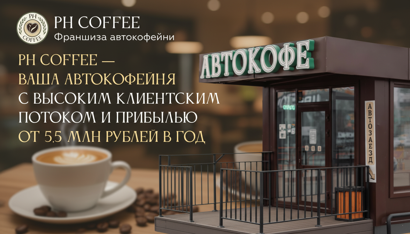 Франшиза автокофейни PH COFFEE