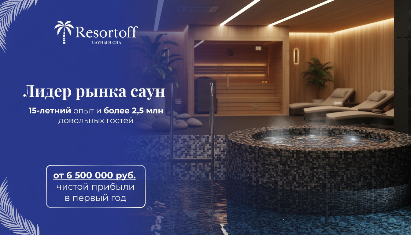 Франшиза сети саун Resortoff