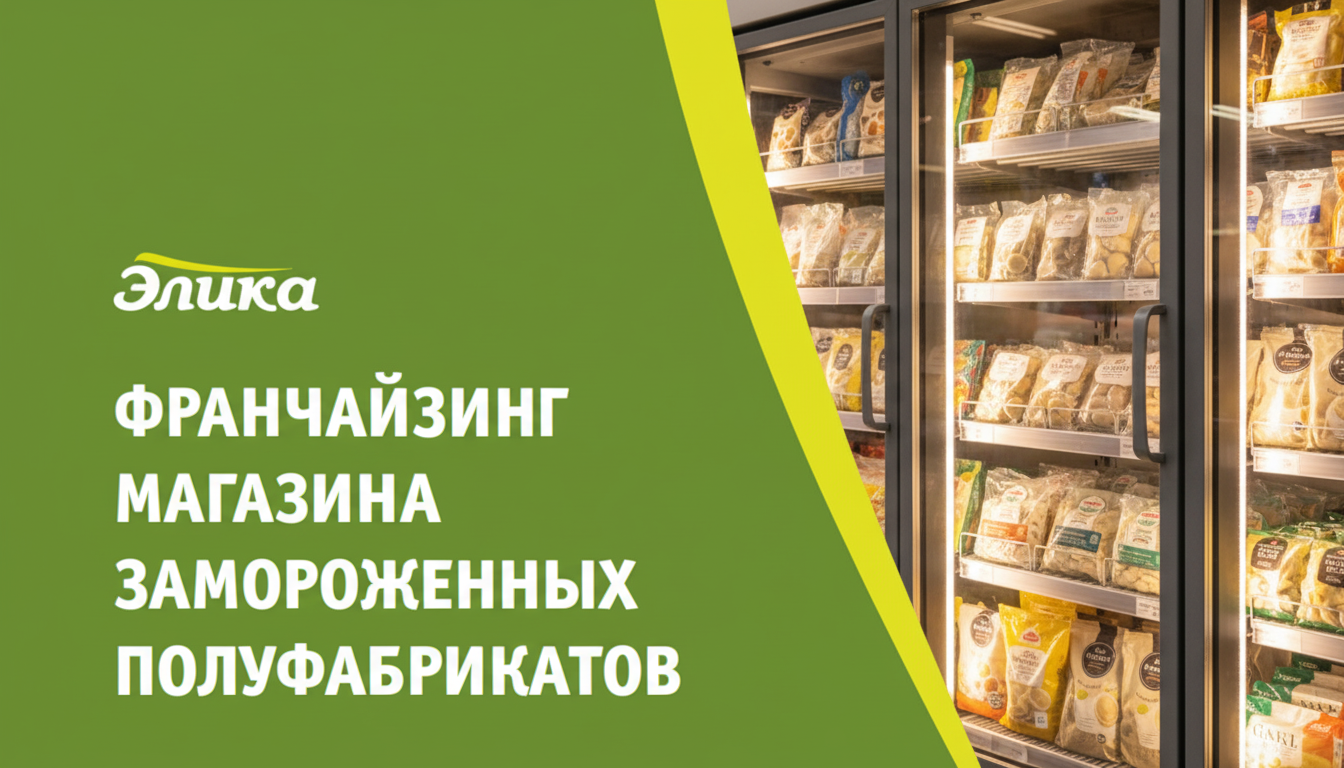 Франшиза магазина замороженных полуфабрикатов «Элика»