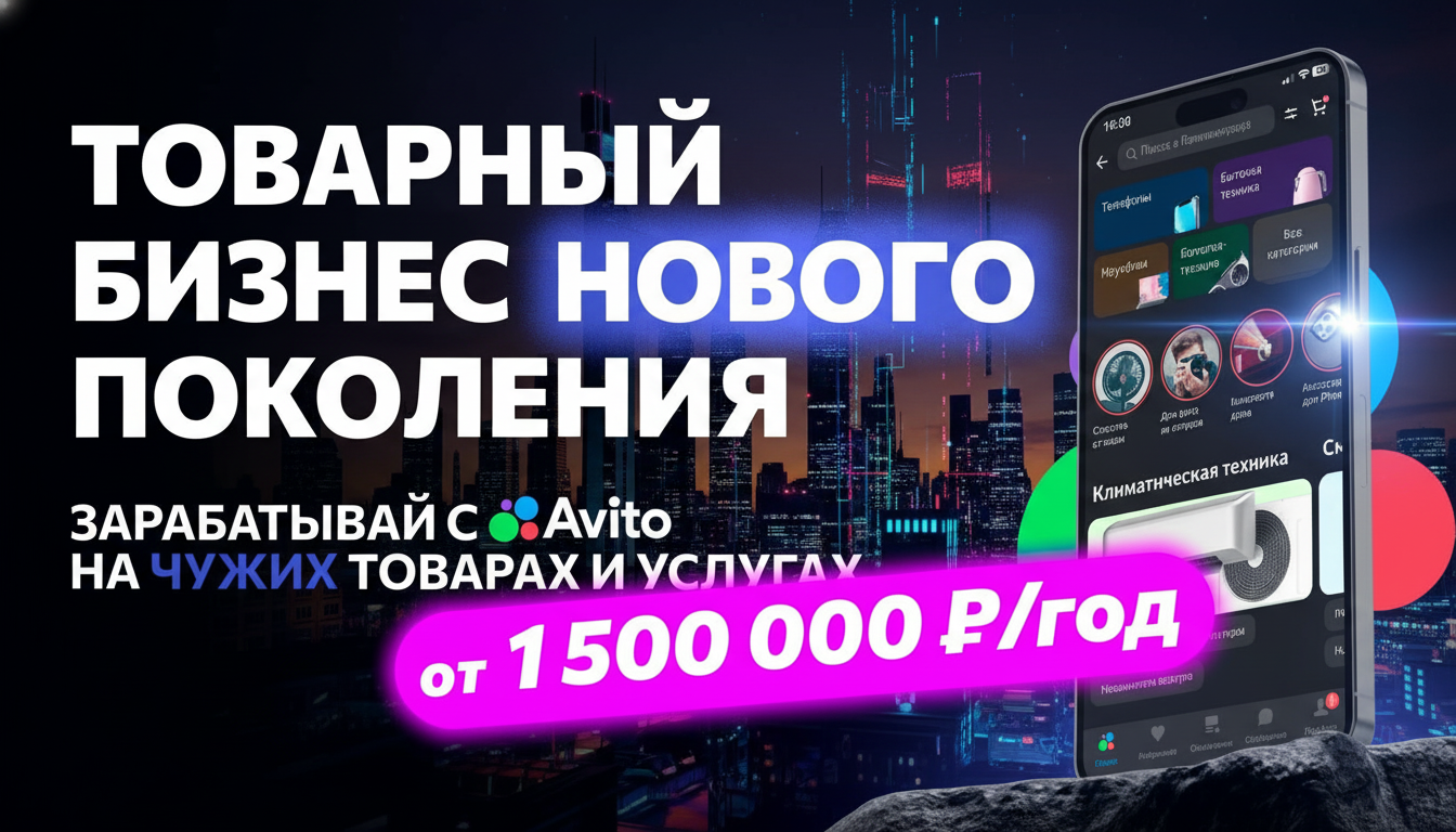 Франшиза готового онлайн-бизнеса на Авито You Brand