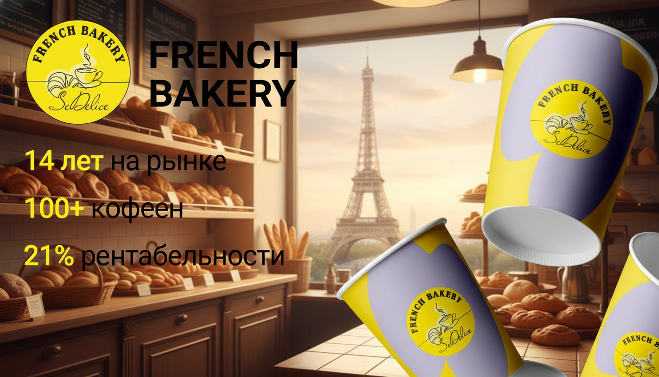 Франшиза сети кофеен-пекарен FRENCH BAKERY SeDelice