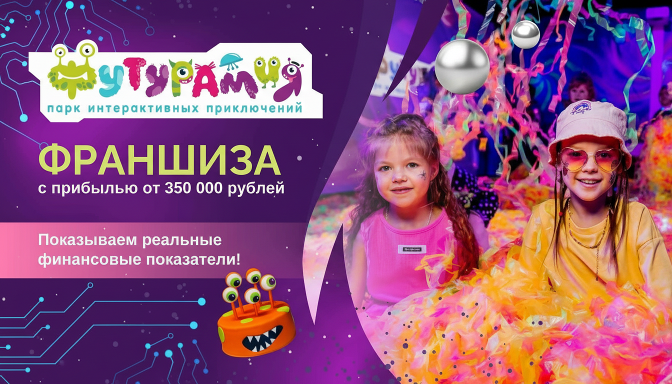 Франшиза интерактивного парка «ФУТУРАМИЯ»