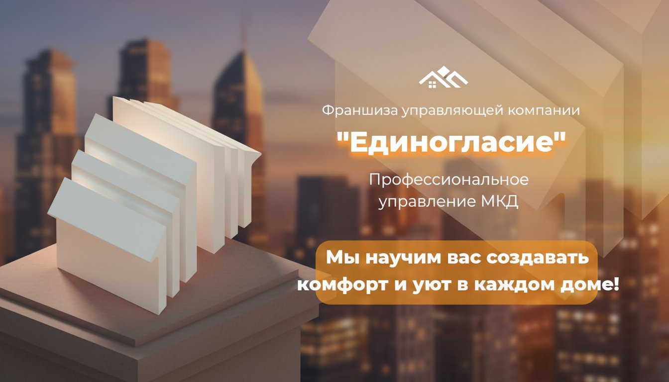Франшиза управляющей компании «Единогласие»