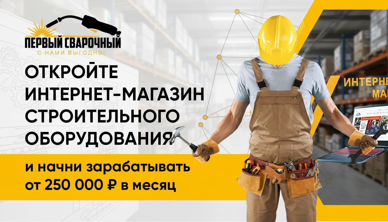 Франшиза интернет-магазина «Первый Сварочный»