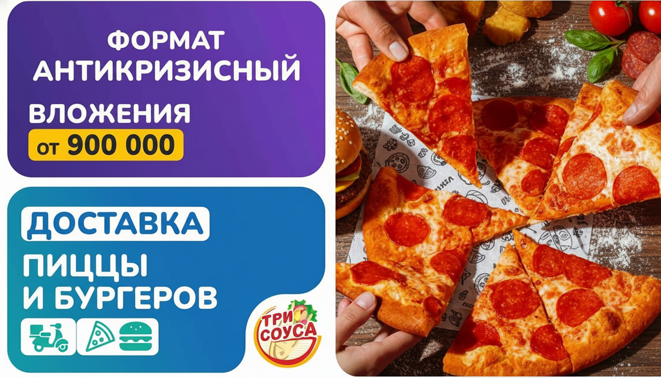 Франшиза быстрого питания «Три Соуса»