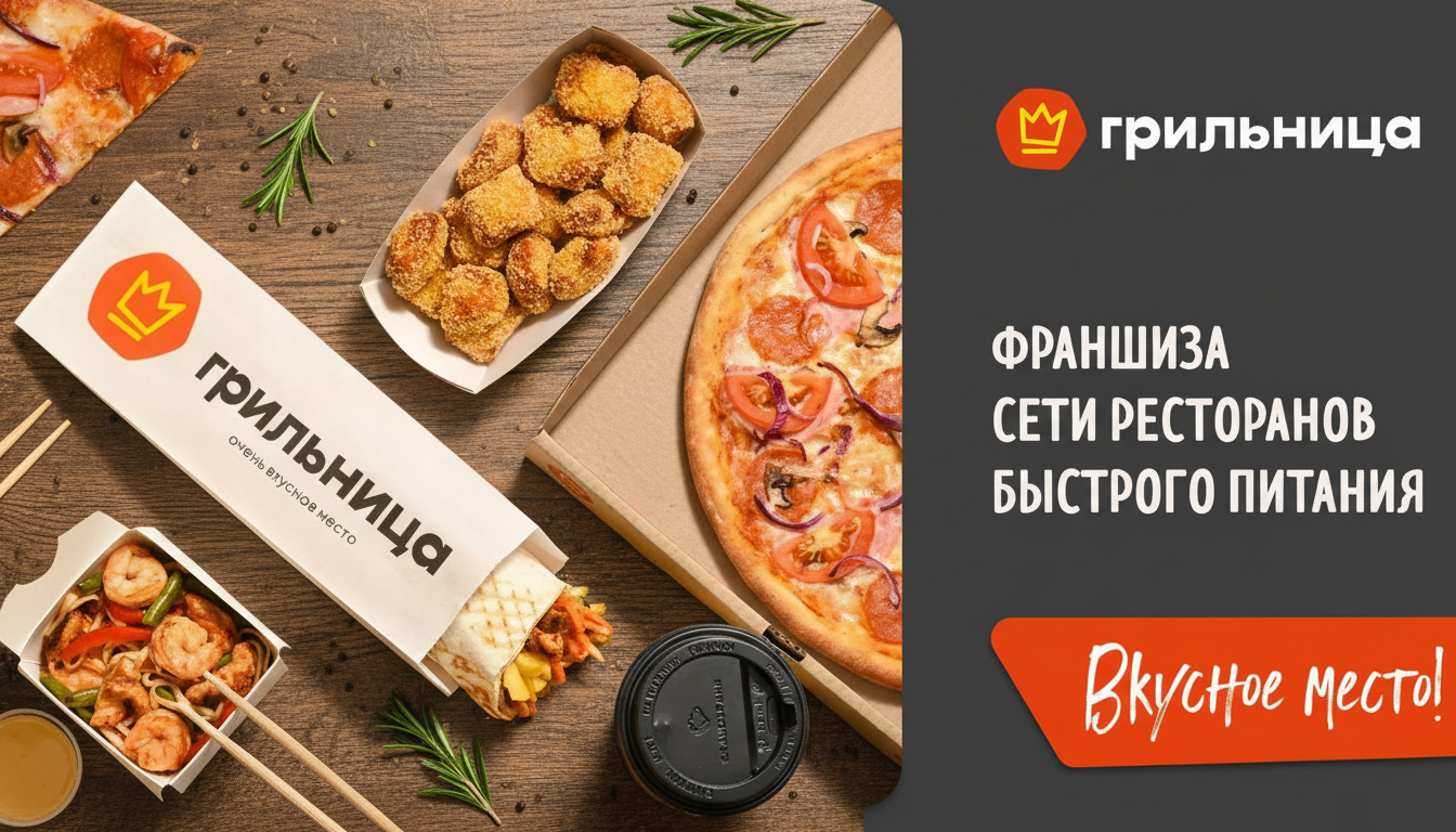 Франшиза сети ресторанов быстрого питания «Грильница»