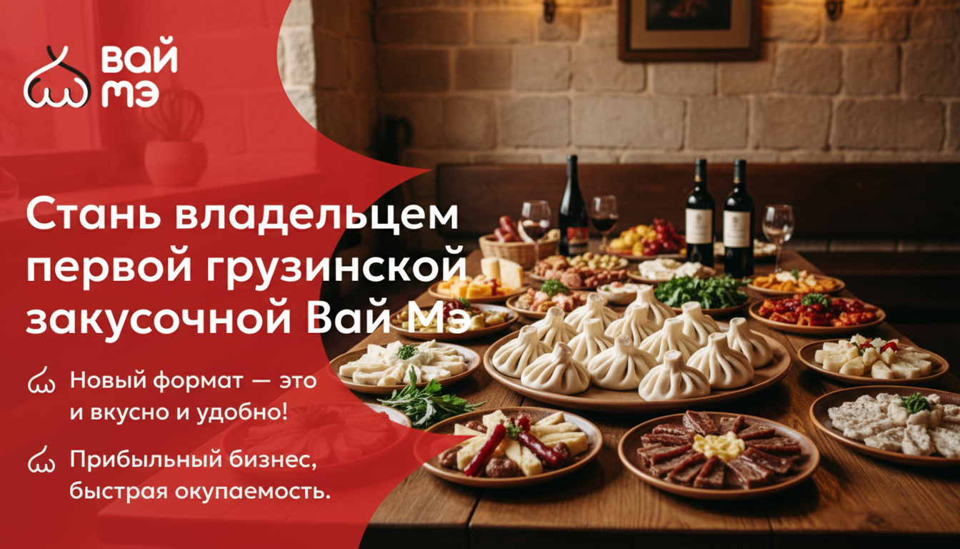 Франшиза грузинских закусочных «Вай Мэ»