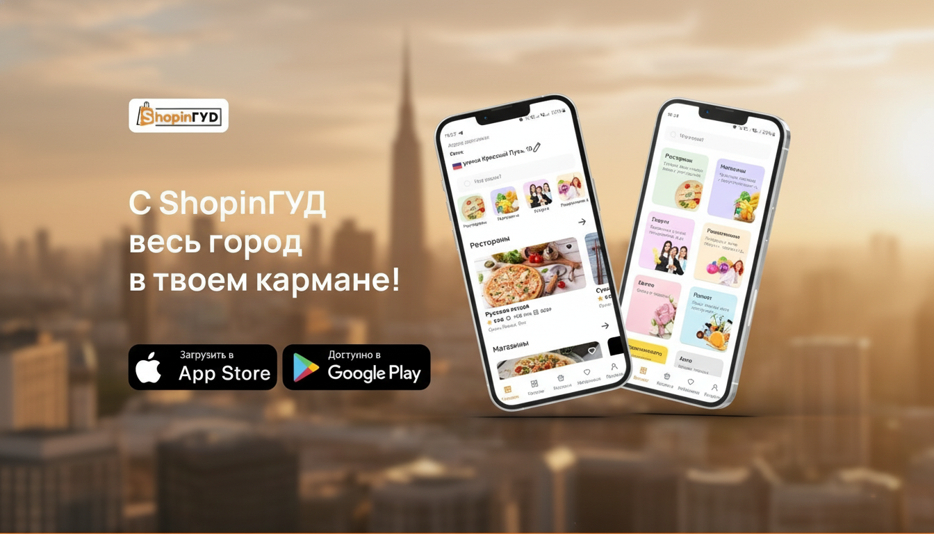Франшиза единого городского агрегатора «ShopinГУД»
