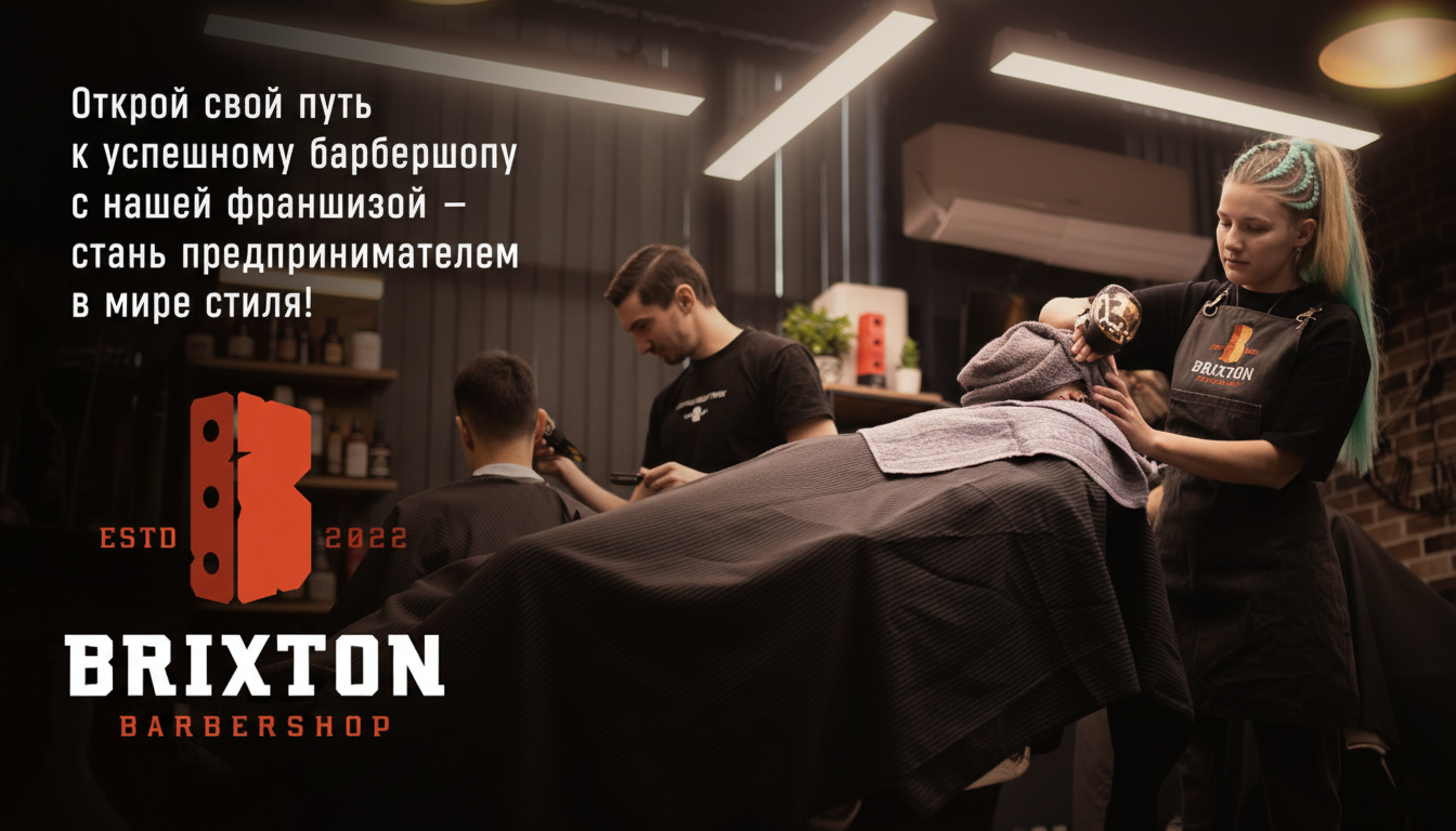 Франшиза барбершопа Brixton
