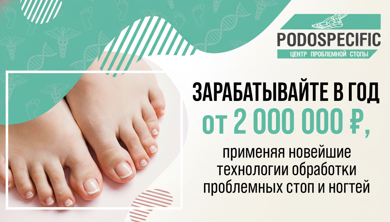 Франшиза центра подологии PODOSPECIFIC