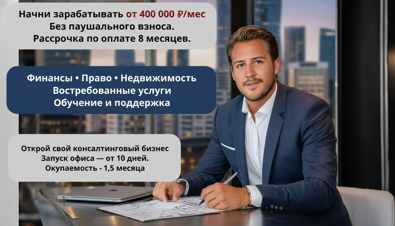 Франшиза консалтинговой компании «Агентство КНБ»