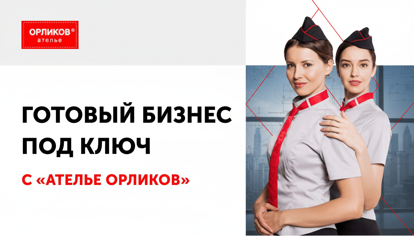 Франшиза ателье и химчистки «ОРЛИКОВ»