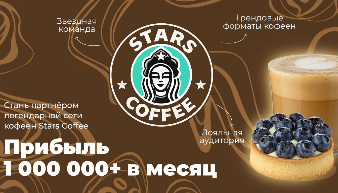 Франшиза кофейни STARS COFFEE