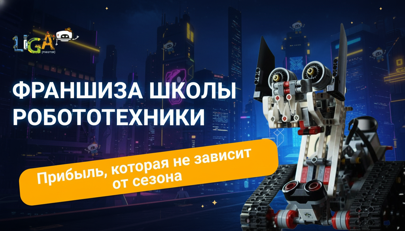 Франшиза международной школы робототехники и программирования «Лига Роботов»