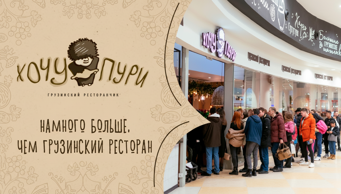 Франшиза грузинского ресторанчика «Хочу Пури»