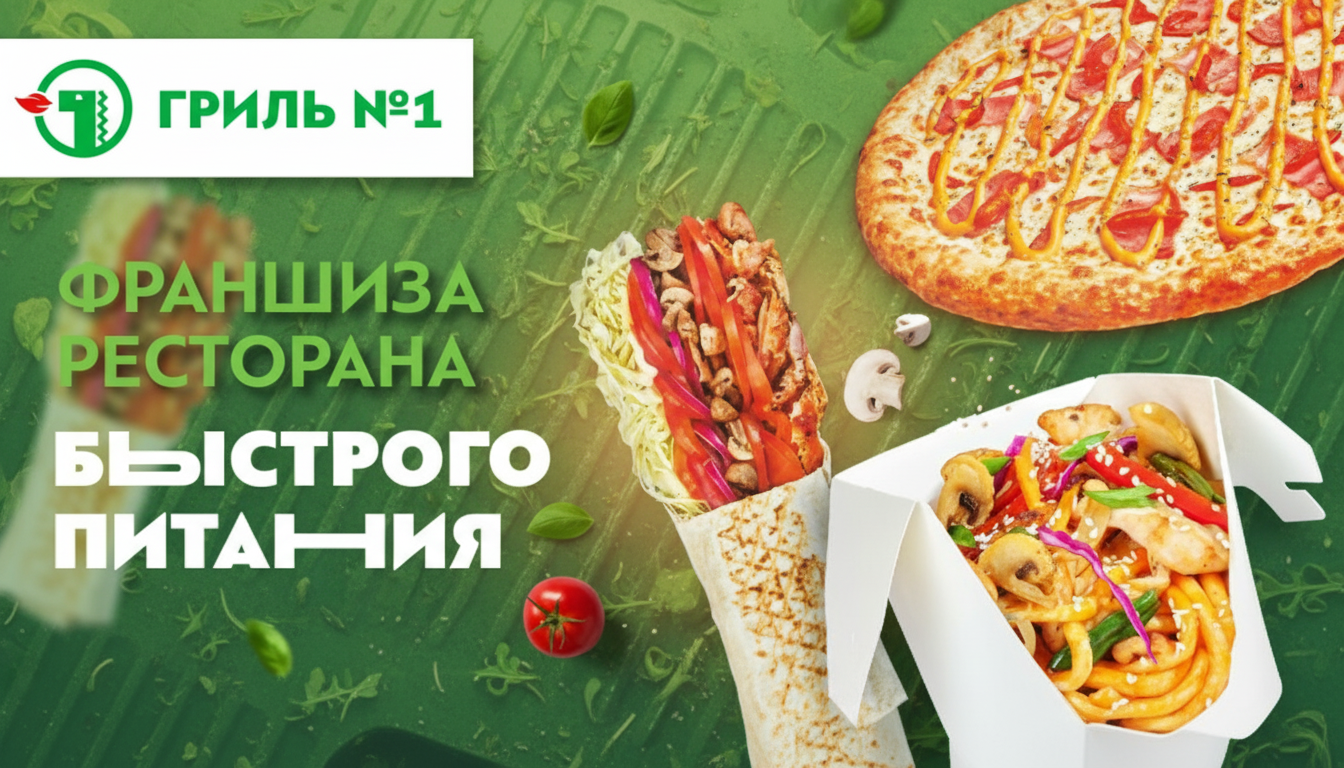 Франшиза ресторанов быстрого питания «Гриль №1»
