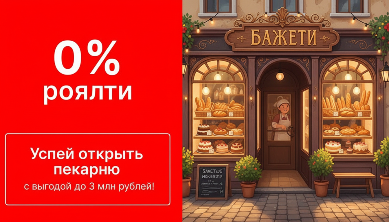 Франшиза пекарни-кондитерской «ЦЕХ85»
