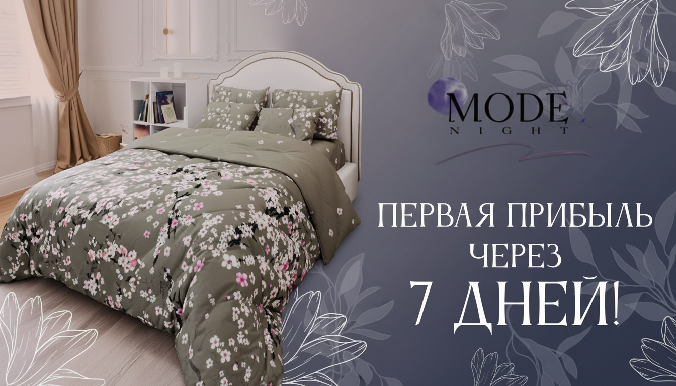 Франшиза магазина постельного белья Mode night