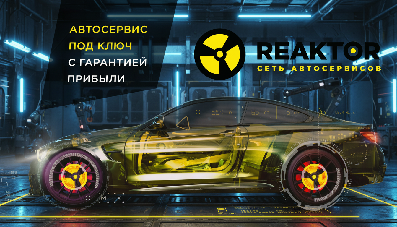 Франшиза автосервисов REAKTOR