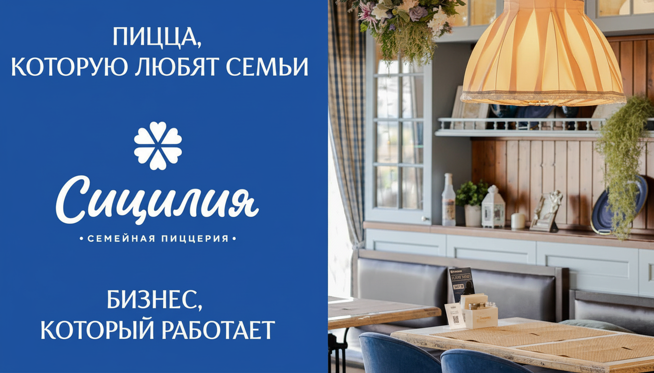 Франшиза сети семейных пиццерий «Сицилия»