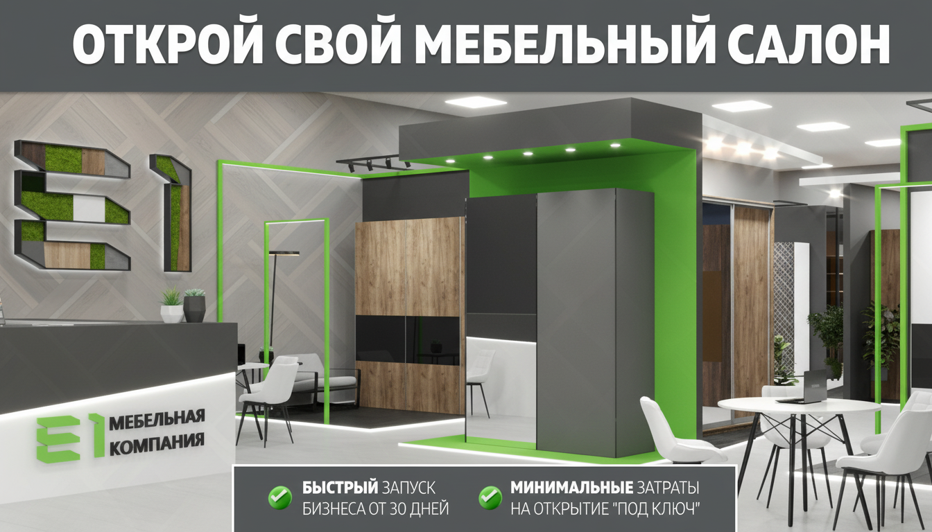 Франшиза мебельных салонов «Е1»