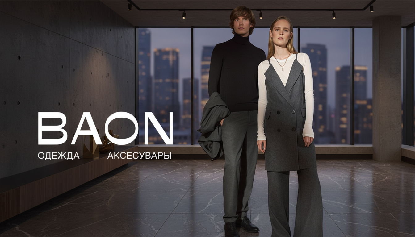 Франшиза BAON — розничные магазины по продаже мужской, женской, детской одежды и аксессуаров