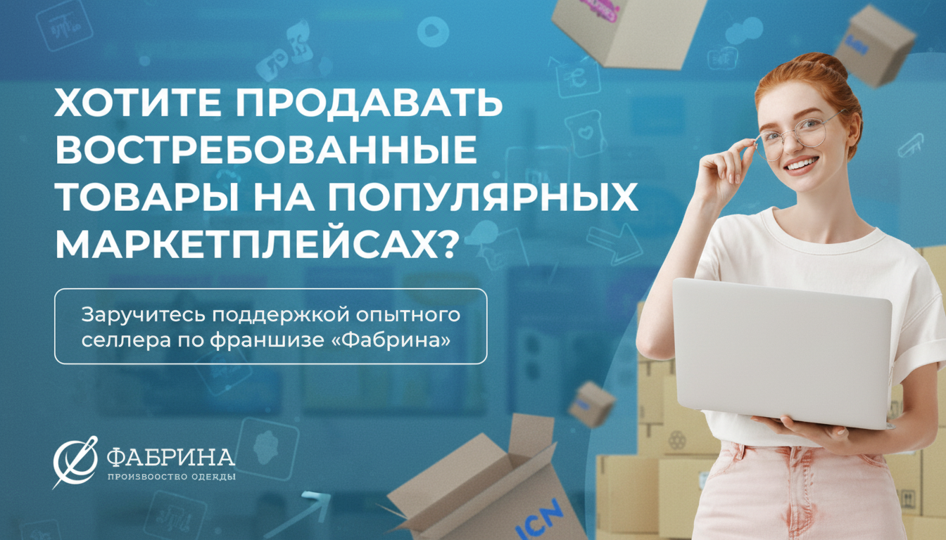 Франшиза магазина на маркетплейсах «Фабрина»