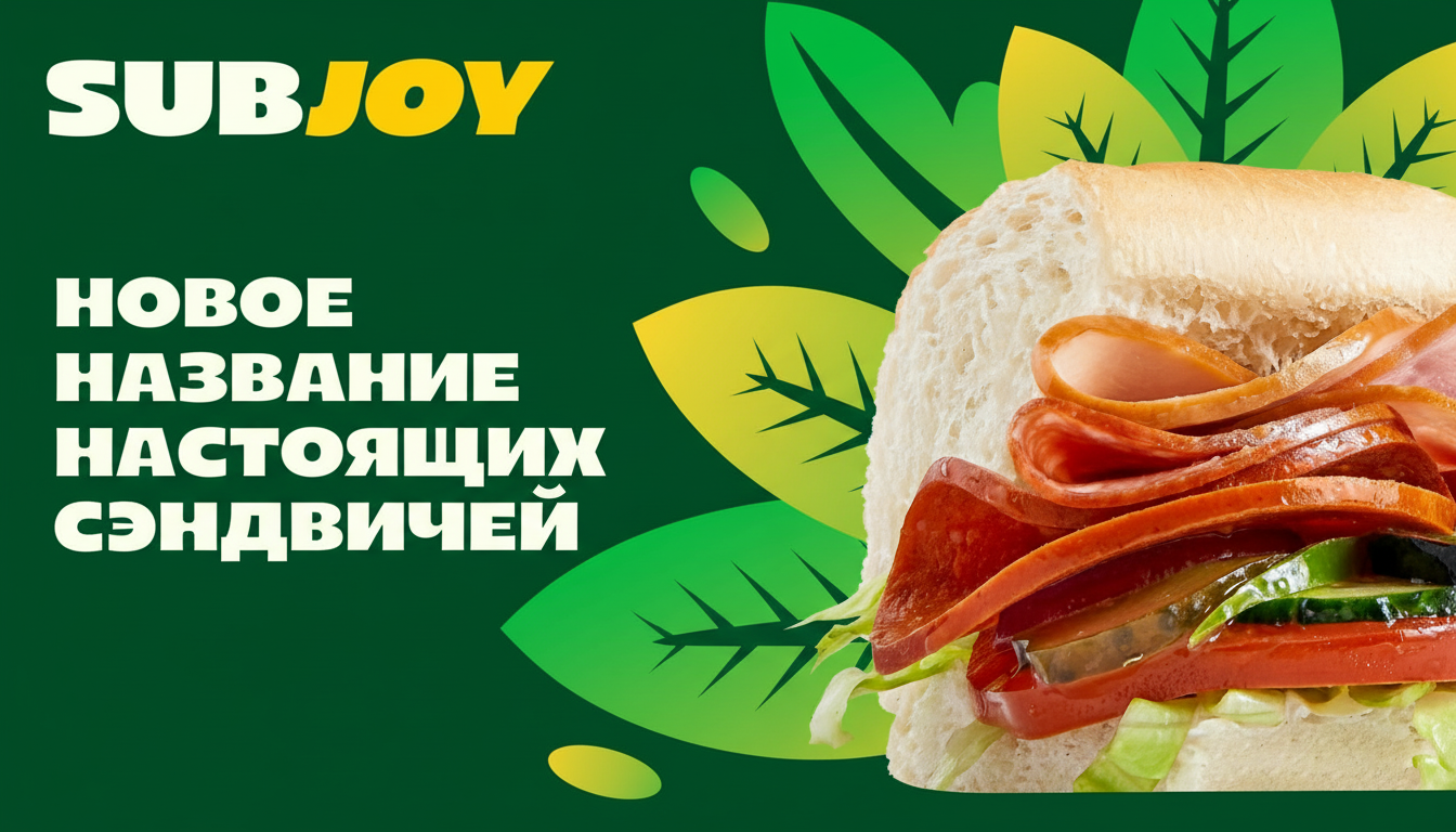 Франшиза ресторана быстрого питания SUBJOY