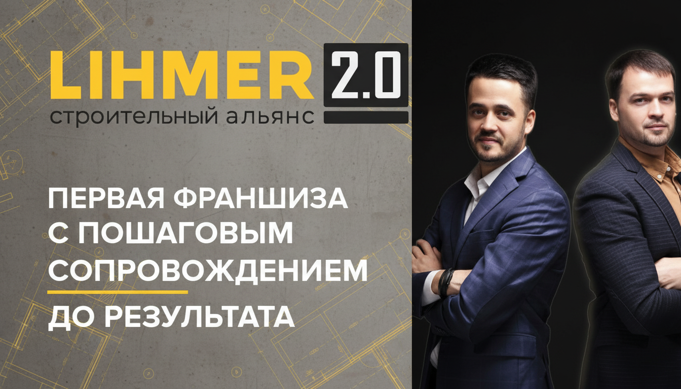 LIHMER 2.0 — международная франшиза по ремонту и отделке