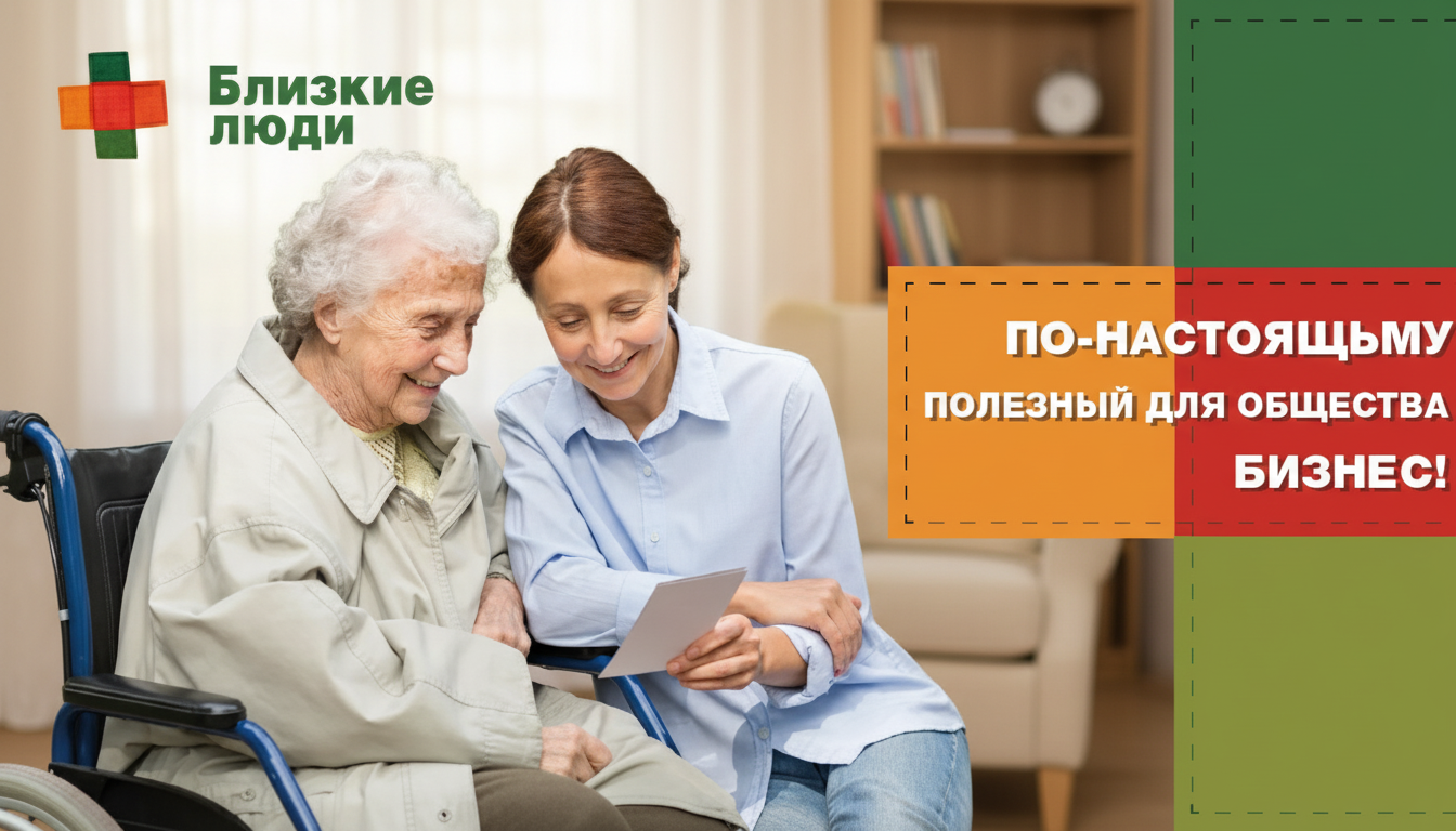 Франшиза Близкие Люди — центр социального обслуживания