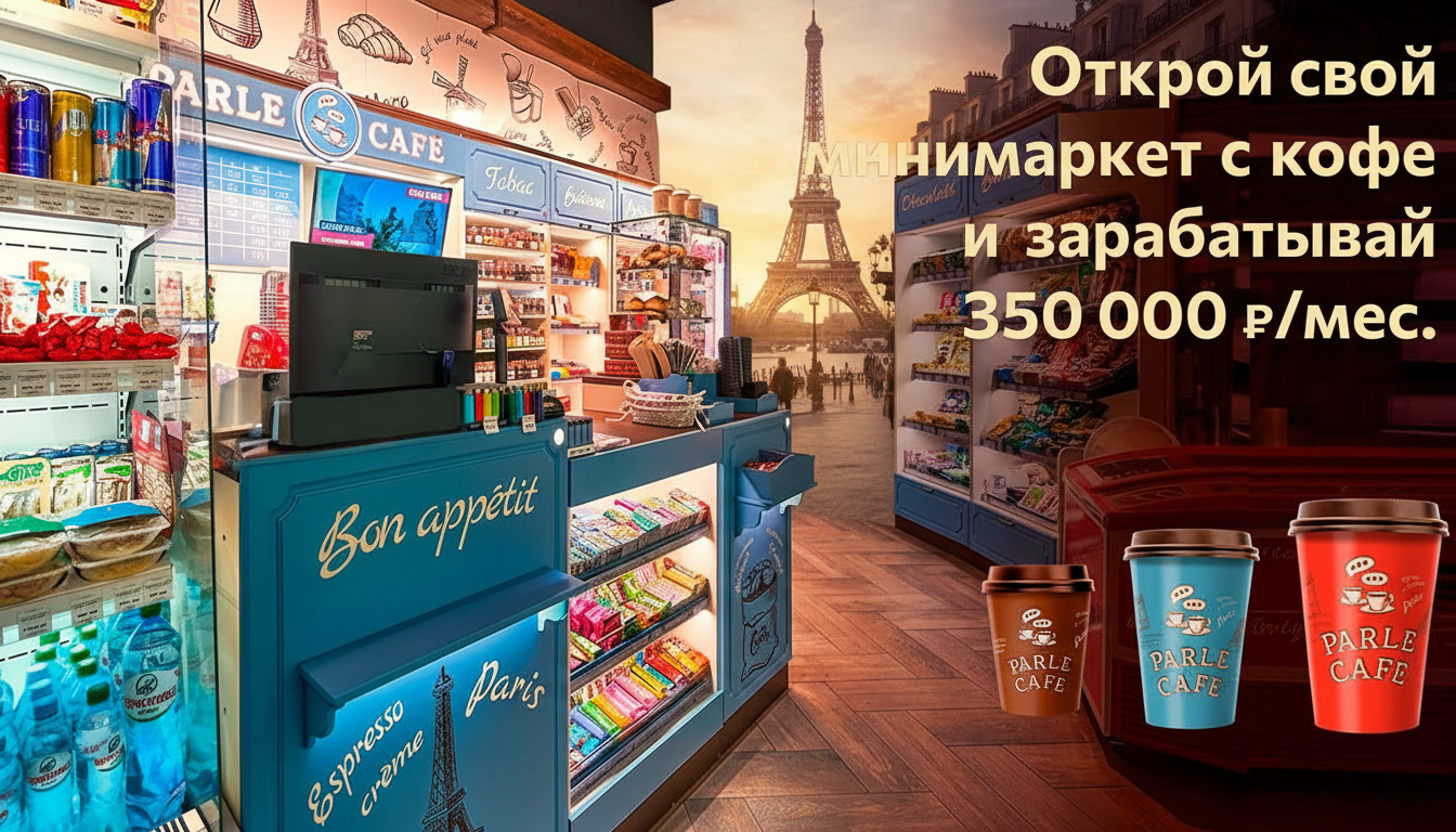 Франшиза минимаркета «Парле Маркет»