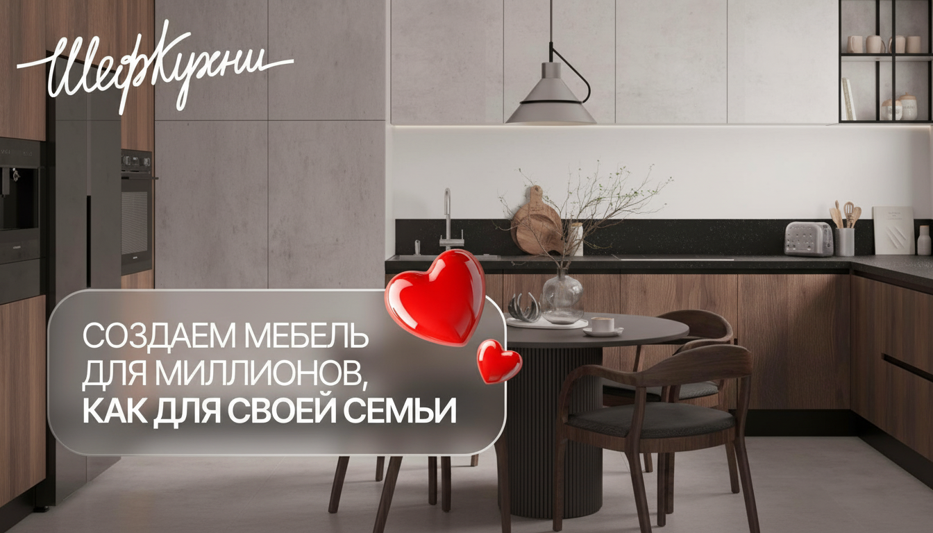 Франшиза салонов кухонь «Шеф Кухни»