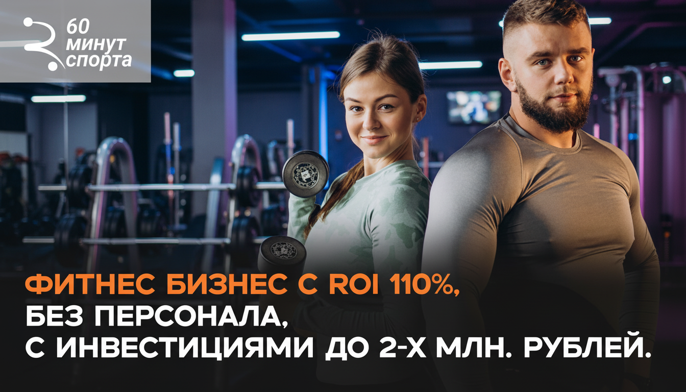 Франшиза фитнес-клуба «60 минут спорта»
